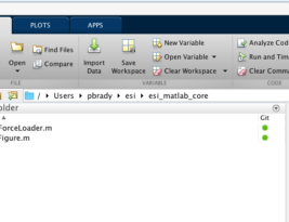 OpenFOAM Matlab Force Data Loader